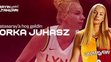 Galatasaray’a Macar yıldız takviyesi! Dorka Juhasz imzayı attı!