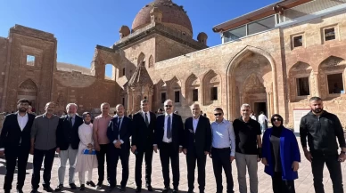 Kültür ve Turizm Bakan Yardımcısı Dr. Serdar Çam Ağrı'da incelemelerde bulundu