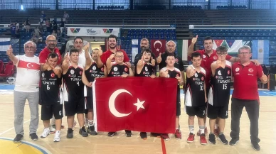 Down Sendromlular Milli Takımı Avrupa Şampiyonası'nda finalde