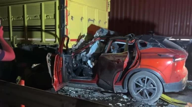 Cip kağıt gibi ezildi!