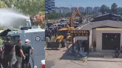 Antalya’da yıkım gerginliği!