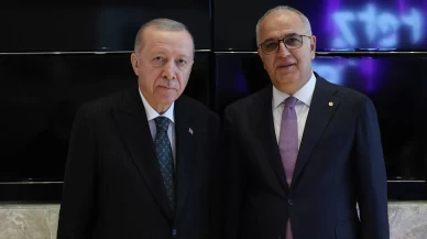 Cumhurbaşkanı Erdoğan, TVF Başkanı Üstündağ’ı kabul etti