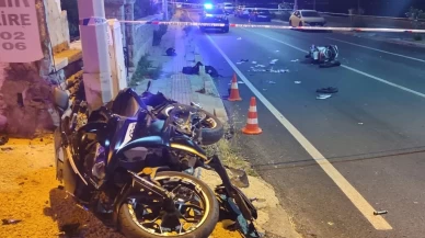 Motosikletler çarpıştı: 2 ölü