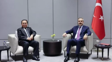 Bakan Fidan, Filipinler Moro İslami Kurtuluş Cephesi Lideri İbrahim'i ağırladı