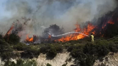 Foça alev alev, Germencik'te kontrol sağlandı
