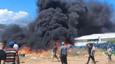 Mersin Bozyazı'da korkutan yangın