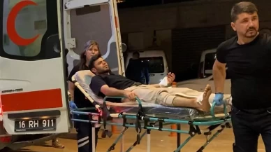 Bursa'da motosikletler çarpıştı: 4 yaralı