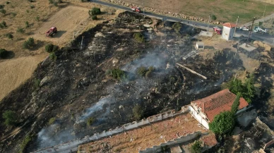 Manisa Kula’da aynı anda iki farklı bölgede yangın