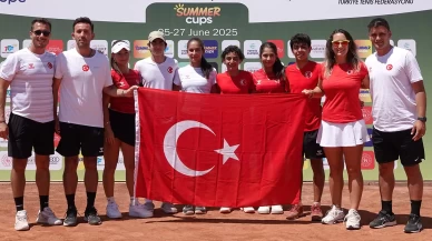 14 Yaş Milli Tenis Takımları Avrupa Finalleri’ne yükseldi