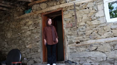 Kadın muhtar, köyün sorunlarını çözmek için iş başında