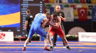 Kocaeli'de Uluslararası Güreş Turnuvası başladı