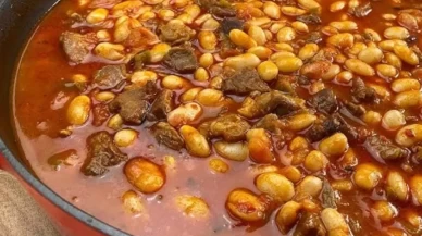 Tencerede pratik etli kuru fasulye tarifi! En kolay yapılış