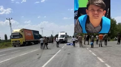 Daha 15 yaşındaydı...Genç futbolcu motosiklet kazasında can verdi