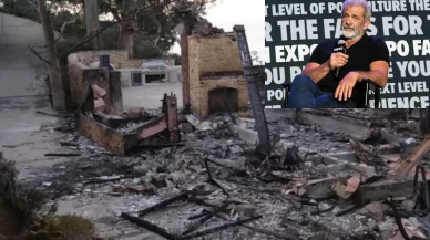 Yangın sonrası Mel Gibson'ın evinde hummalı çalışma