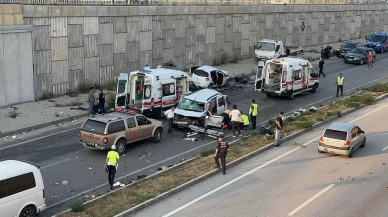 Kastamonu'da zincirleme trafik kazası: 9 yaralı