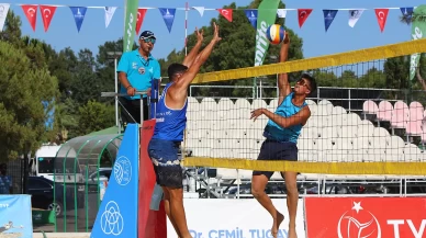 Plaj voleybolunda sıradaki etap Aydın