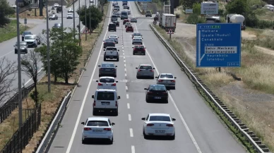 İstanbul-Tekirdağ kara yolunda yoğunluk yaşanıyor