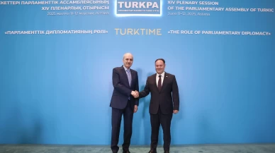 TBMM Başkanı Kurtulmuş, KKTC Cumhuriyet Meclisi Başkanı Öztürkler ile görüştü