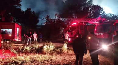 Bilecik'te TCDD deposunda yangın