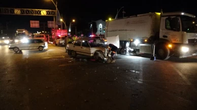 Malatya'da iki otomobil çarpıştı: 4 yaralı