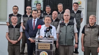 Bakan Yumaklı: "Sadece izmarit atılması sebebiyle 81 yangın çıktı, piknik ateşinden 50 yangın çıktı"