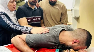 Filistin topraklarını gasbeden İsrailliler Batı Şeria'da Filistinlilere saldırdı