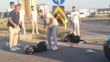 Tekirdağ’da motosiklet ile otomobil çarpıştı: 2 ağır yaralı