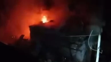 Bingöl'de korku dolu anlar! Orman yangını yerleşim alanına sıçradı