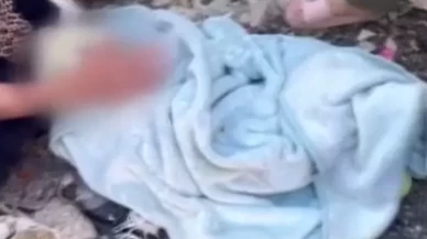 Güngören'de boş arazide bebek bulundu