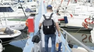 Lüks yatlarla Güney Kıbrıs'a akın ettiler