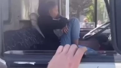 Ehliyetsiz kadın kamyonu çaldı, kısa sürede kaza yaptı!