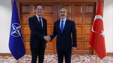 Bakan Fidan, NATO Genel Sekreteri Rutte ile görüştü
