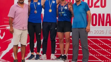 Aydınlı milli sporcular şampiyonaya damga vurdu