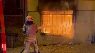 Esenyurt'ta apartman yangını!