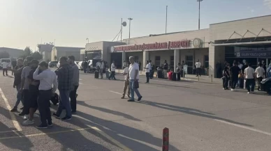 Irak'a giden uçaklar Şırnak'a indi