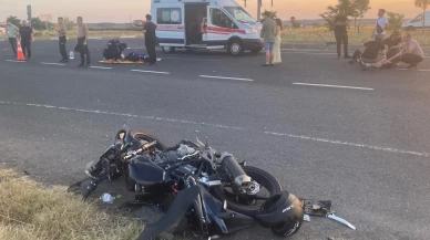 Otomobil ile motosiklet çarpıştı: 2 yaralı