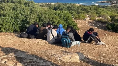 Didim’de 8 düzensiz göçmen yakalandı