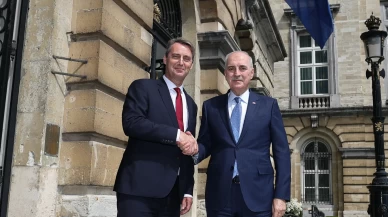 TBMM Başkanı Kurtulmuş, Belçika Senato Başkanı Vincent Blondel ile görüştü