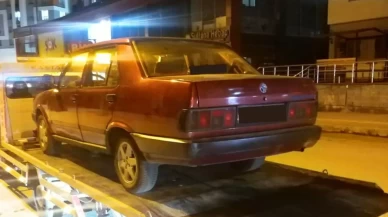 Drift yapan ehliyetsiz sürücüye 68 bin lira ceza