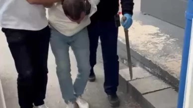 Döner bıçağı ile saldıran kişi yakalandı