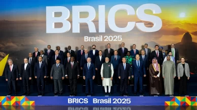 Bakan Fidan, BRICS Liderler Zirvesi'nde aile fotoğrafı çektirdi
