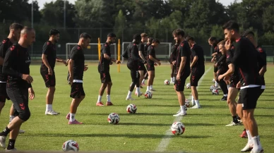 Samsunspor, Hollanda kampında taktik antrenmanla hazırlandı