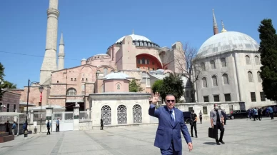 Cumhurbaşkanı Erdoğan: Ayasofya, inşallah ebediyen özgür kalacak