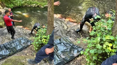 Serinlemek için girdiği şelalede boğuldu