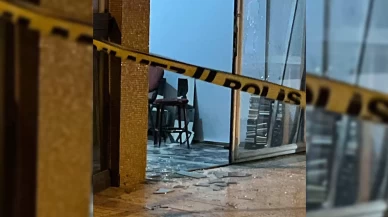Kendi binalarındaki dükkanı kurşunladılar