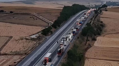 Eskişehir-Bozüyük karayolunda trafik durma noktasına geldi