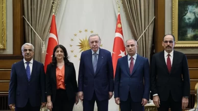 Cumhurbaşkanı Erdoğan, DEM heyetini kabul etti