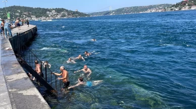 İstanbul'da sıcak havadan bunalanlar sahil ve parklarda vakit geçirdi