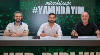 Tayfun Aydoğan, Bursaspor'a imzayı attı