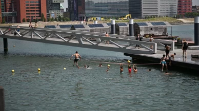 Hollanda'da sıcaklıklar artıyor! Turuncu alarm devam ediyor